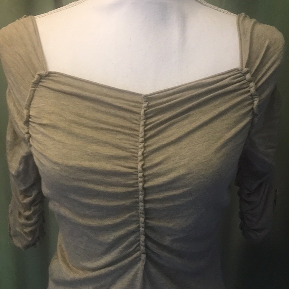 MAX STUDIO Gathered Top - Picture 2 of 5